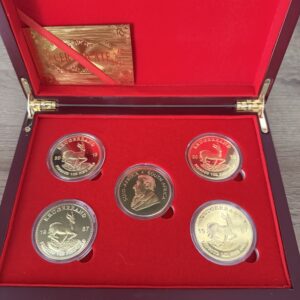 Presentation Pack of 5 Keugerrand Coins