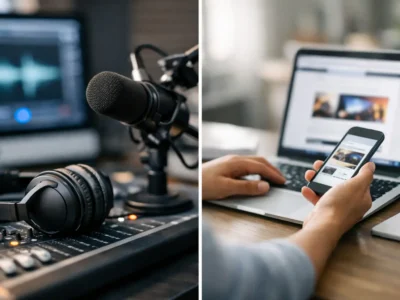 Audio Advertising Versus Display Advertising